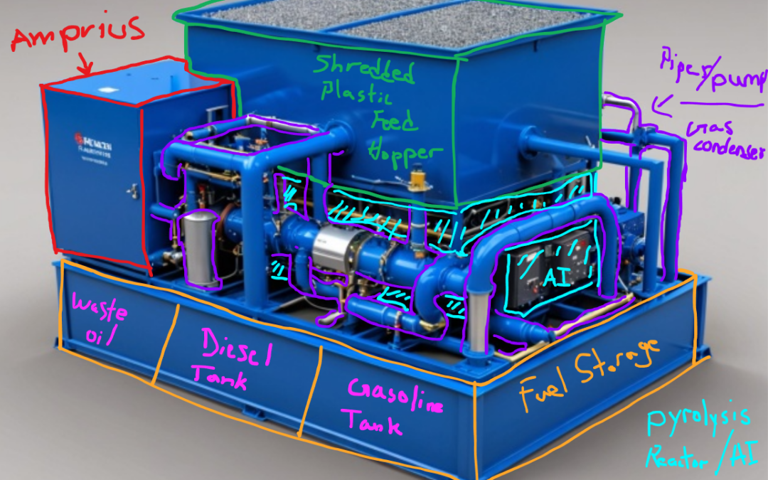 NexoForge Modular Plastic-to-Energy System